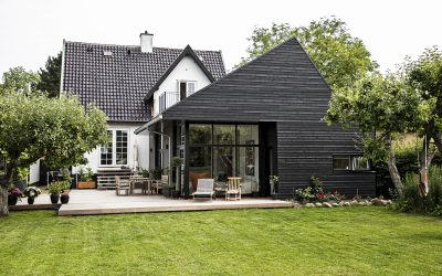 En tilbygning med masser af dagslys