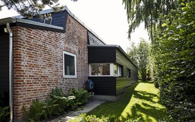 Tilbygning til et Johan Christensen hus